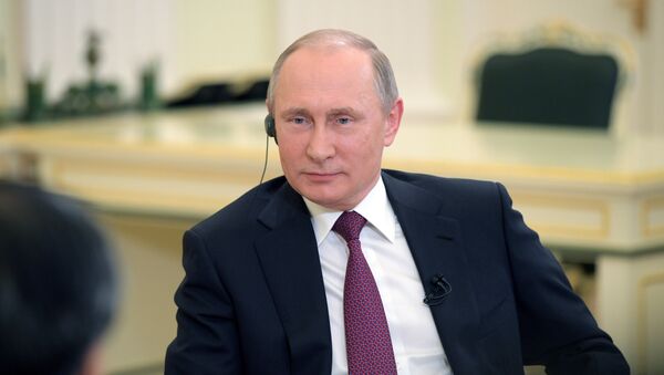 Vladimir Putin interviewed by Nippon Television Network Corporation and Yomiuri Shimbun - Sputnik International