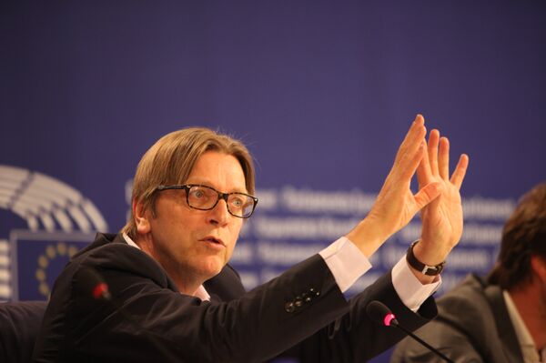 ALDE President Guy Verhofstadt ALDE President Guy Verhofstadt - Sputnik International