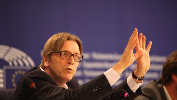 ALDE President Guy Verhofstadt - Sputnik International