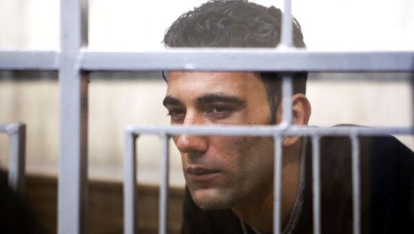 Mohammed Ali Malek is seen at Catania's tribunal, April 24, 2015 - Sputnik International