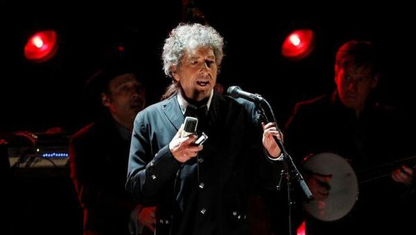 Singer Bob Dylan in Los Angeles January 12, 2012 - Sputnik International