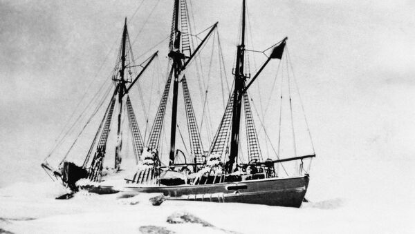 The schooner Maud, with which Capt. Roald Amundsen, discoverer of the South Pole, hopes to reach the North Pole in 1924. - Sputnik International