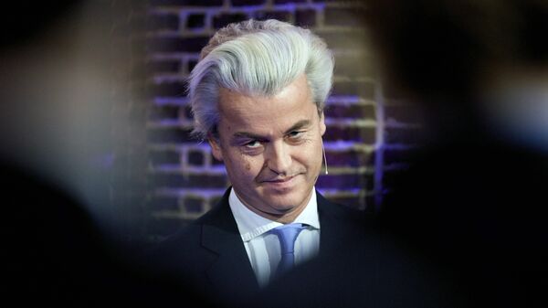 Dutch right-wing Freedom Party leader Geert Wilders  - Sputnik International