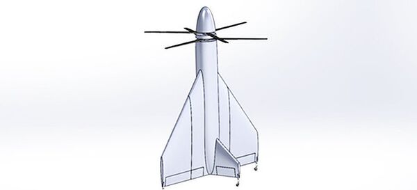 Russia has begun the development of the unmanned Fazan tailsitter aircraft. - Sputnik International