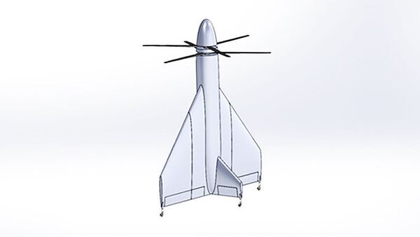 Russia has begun the development of the unmanned Fazan tailsitter aircraft. - Sputnik International
