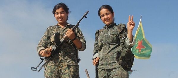 Soldiers of the Women's Battalion - Sputnik International