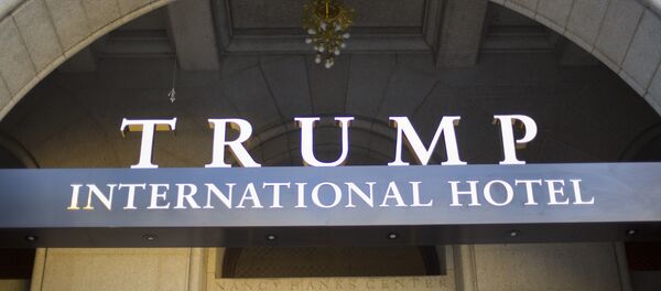 The exterior of the Trump International Hotel in downtown Washington. (File) The exterior of the Trump International Hotel in downtown Washington. (File) - Sputnik International