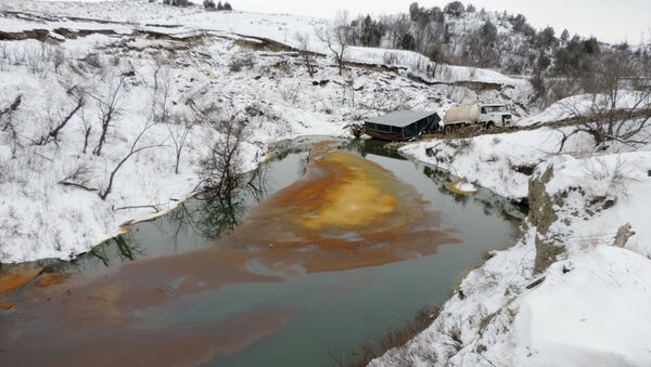 North Dakota Oil Spill - Sputnik International