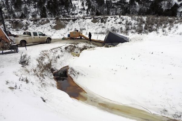 North Dakota Oil Spill North Dakota Oil Spill - Sputnik International