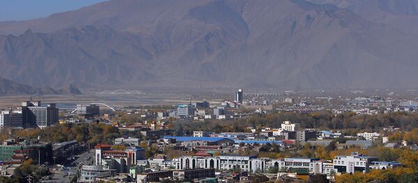 A panorama of Lhasa, the capital of Tibet. (File) A panorama of Lhasa, the capital of Tibet. (File) - Sputnik International