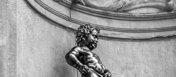 Manneken Pis sculpture in Brussels Manneken Pis sculpture in Brussels - Sputnik International