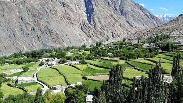 Terrace farming in Hunza valley - Sputnik International