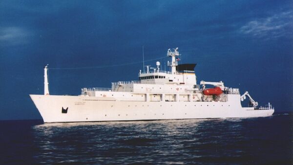 USNS Bowditch at sea. (File) - Sputnik International