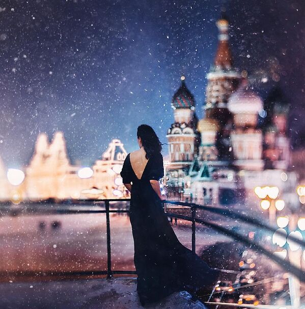 Moscow Captured as a Winter Wonderland - Sputnik International