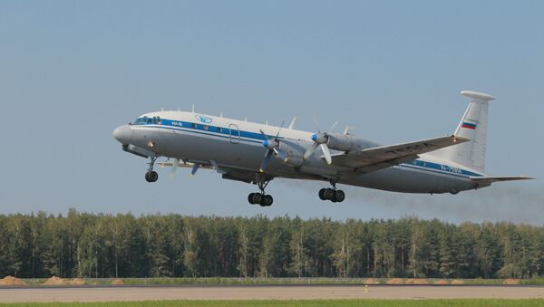 Il-18 aircraft at Chkalovsky airport (File) - Sputnik International