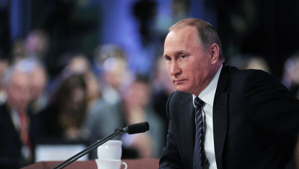 11th annual news conference with Russian President Vladimir Putin - Sputnik International