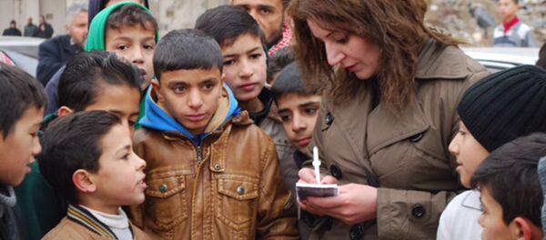 Children in Aleppo - Sputnik International