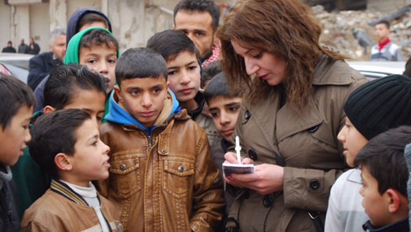 Children in Aleppo - Sputnik International