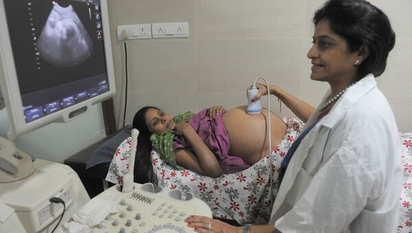 Expectant mother. India (File) - Sputnik International