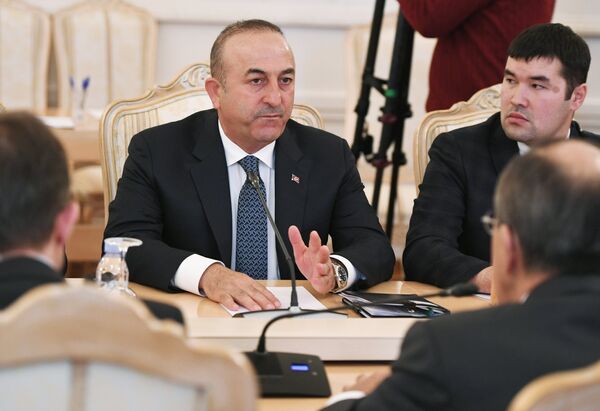 Turkish Foreign Minister Mevlut Cavusoglu Turkish Foreign Minister Mevlut Cavusoglu - Sputnik International