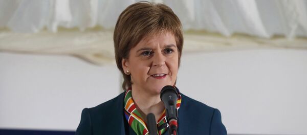 Scotland's First Minister Nicola Sturgeon attends the completion of a 330 million pound deal to buy Britain's last remaining Aluminium smelter in Fort William Lochaber Scotland, Britain December 19, 2016 Scotland's First Minister Nicola Sturgeon attends the completion of a 330 million pound deal to buy Britain's last remaining Aluminium smelter in Fort William Lochaber Scotland, Britain December 19, 2016 - Sputnik International