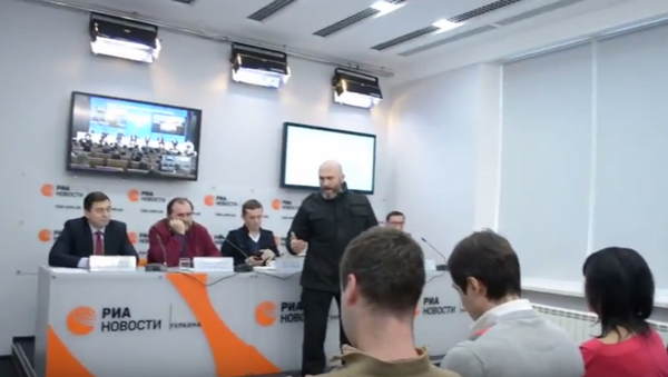 Situation in RIA Novosti press center in Kiev, Decmber 19, 2016 - Sputnik International