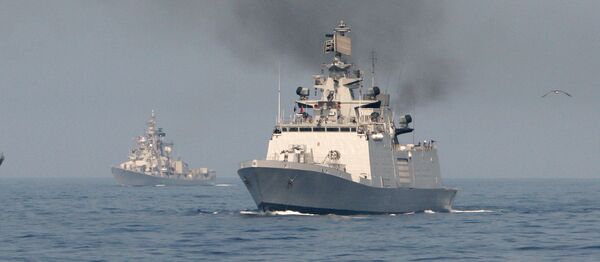 Russian-Indian naval exercise Indra-2014 Russian-Indian naval exercise Indra-2014 - Sputnik International