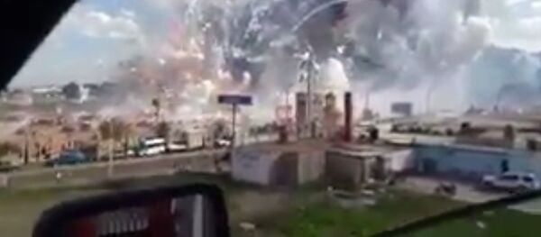 Mexico Firework Explosion - Sputnik International