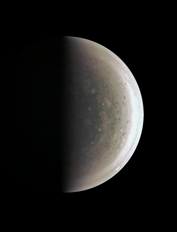 A photo of the southern pole of Jupiter - Sputnik International