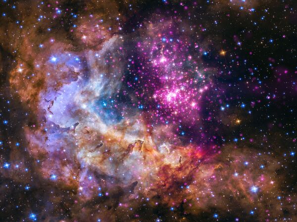 A cluster of young stars - Sputnik International