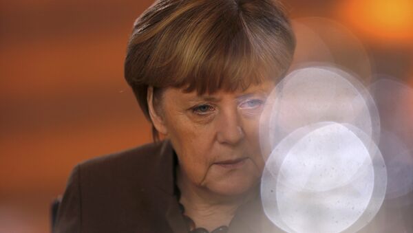 German Chancellor Angela Merkel attends the weekly cabinet meeting in Berlin, Germany, December 21, 2016. - Sputnik International