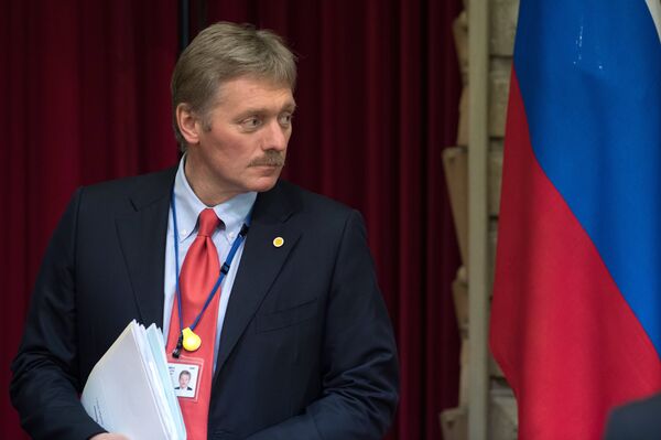 Presidential spokesman Dmitry Peskov Presidential spokesman Dmitry Peskov - Sputnik International