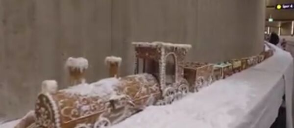 Longest Gingerbread train - Sputnik International