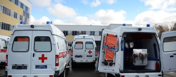 Ambulance vehicles. (File) Ambulance vehicles. (File) - Sputnik International