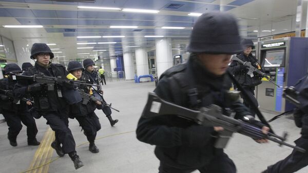 South Korean police officers. (File) - Sputnik International