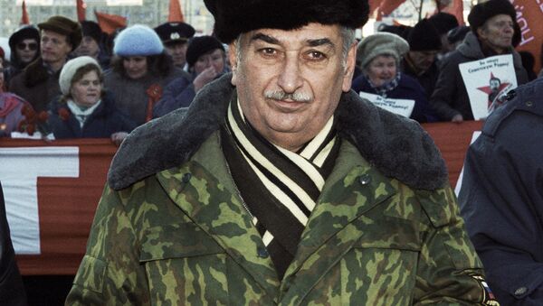 Yevgeny Dzhugashvili, one of the leaders of the Stalin Block electoral association, among the participants of the opposition rally. (File) - Sputnik International