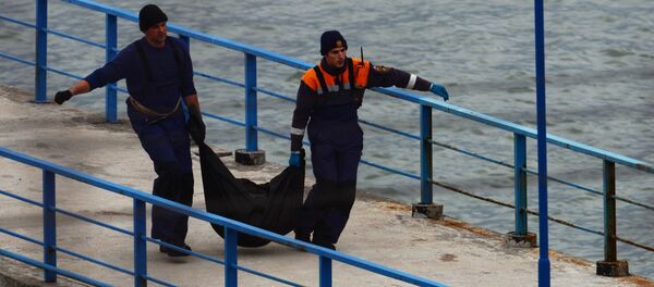 Russian Defense Ministry's TU-154 aircraft crash site in Sochi - Sputnik International
