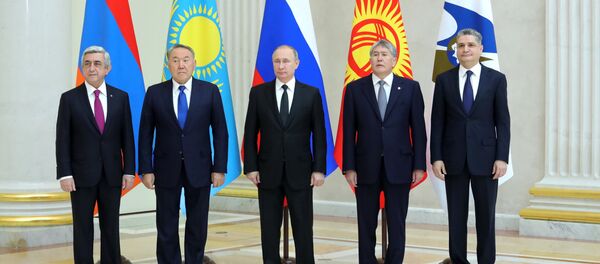 The EAEU is an international organization for regional economic integration, comprising Armenia, Belarus, Kazakhstan, Kyrgyzstan and Russia. - Sputnik International