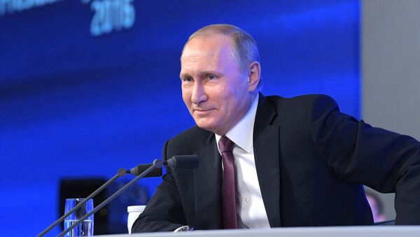 President Vladimir Putin’s 12th annual news conference - Sputnik International