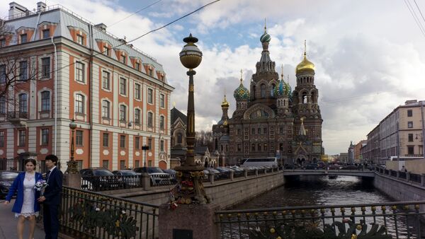 The Cathedral of the Resurrection of Jesus (Savior on Spilt Blood) and Griboyedov Canal in St. Petersburg. File photo - Sputnik International