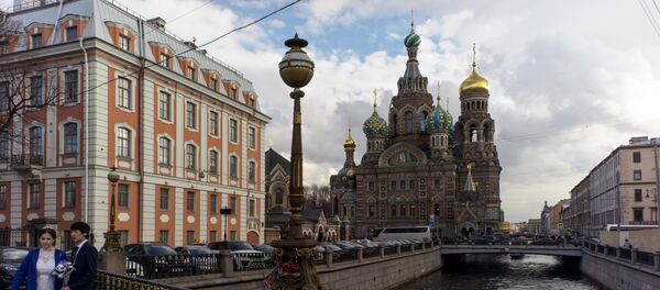 The Cathedral of the Resurrection of Jesus (Savior on Spilt Blood) and Griboyedov Canal in St. Petersburg. File photo The Cathedral of the Resurrection of Jesus (Savior on Spilt Blood) and Griboyedov Canal in St. Petersburg. File photo - Sputnik International