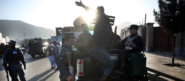 Afghan National Police soldiers (File) - Sputnik International
