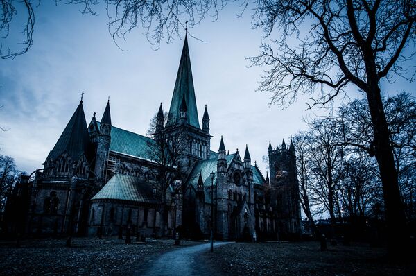 Nidaros Cathedral is a Church of Norway cathedral located in the city of Trondheim in Sør-Trøndelag country, Norway - Sputnik International