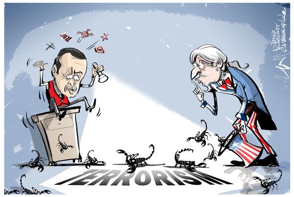 Erdogan's Blame Game Erdogan's Blame Game - Sputnik International