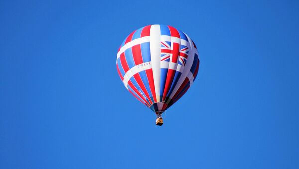Hot air balloon with the Union Jack - Sputnik International