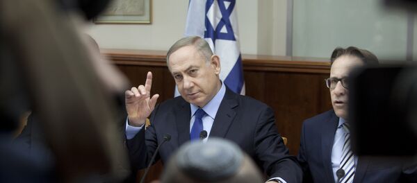 sraeli Prime Minister Benjamin Netanyahu chairs the weekly cabinet meeting in Jerusalem on December 25, 2016 sraeli Prime Minister Benjamin Netanyahu chairs the weekly cabinet meeting in Jerusalem on December 25, 2016 - Sputnik International