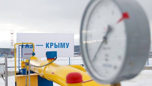 Natural gas from mainland Russia goes to Crimea - Sputnik International