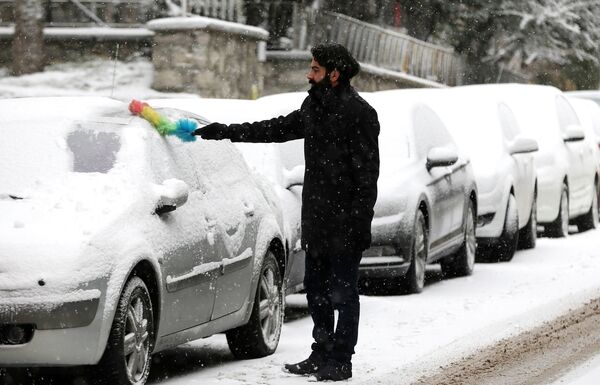 Snowfall in Ankara - Sputnik International