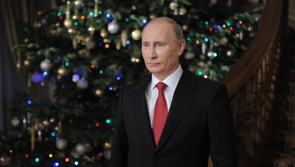 Putin's New Year Address to the Nation - Sputnik International