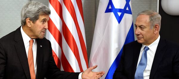 U.S. Secretary of State John Kerry (L) meets with Israeli Prime Minister Benjamin Netanyahu in Manhattan, New York, U.S. (File) U.S. Secretary of State John Kerry (L) meets with Israeli Prime Minister Benjamin Netanyahu in Manhattan, New York, U.S. (File) - Sputnik International